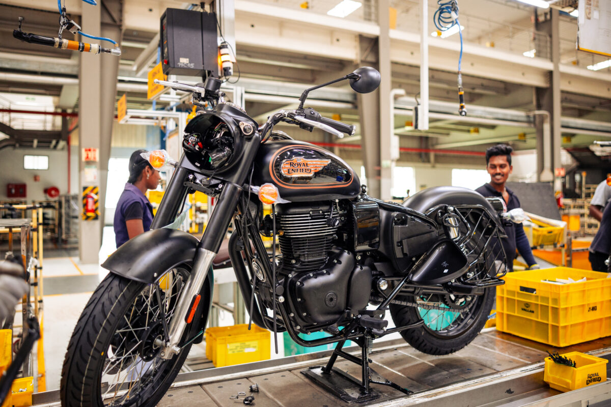 Royal Enfield im Aufwind: Wie eine alte Marke plötzlich wieder ganz vorne mitfährt 2 Royal Enfield Factory Vallam110