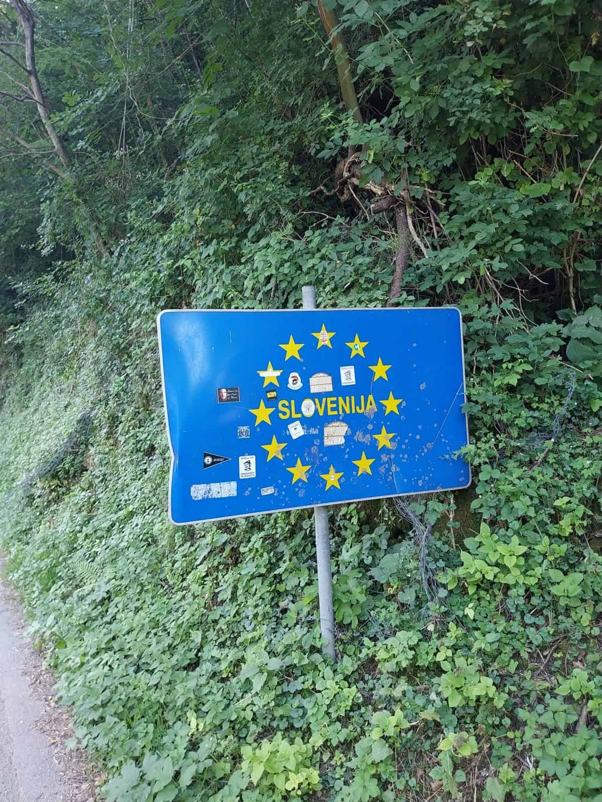 Nach Slowenien auf einem Teil des TET