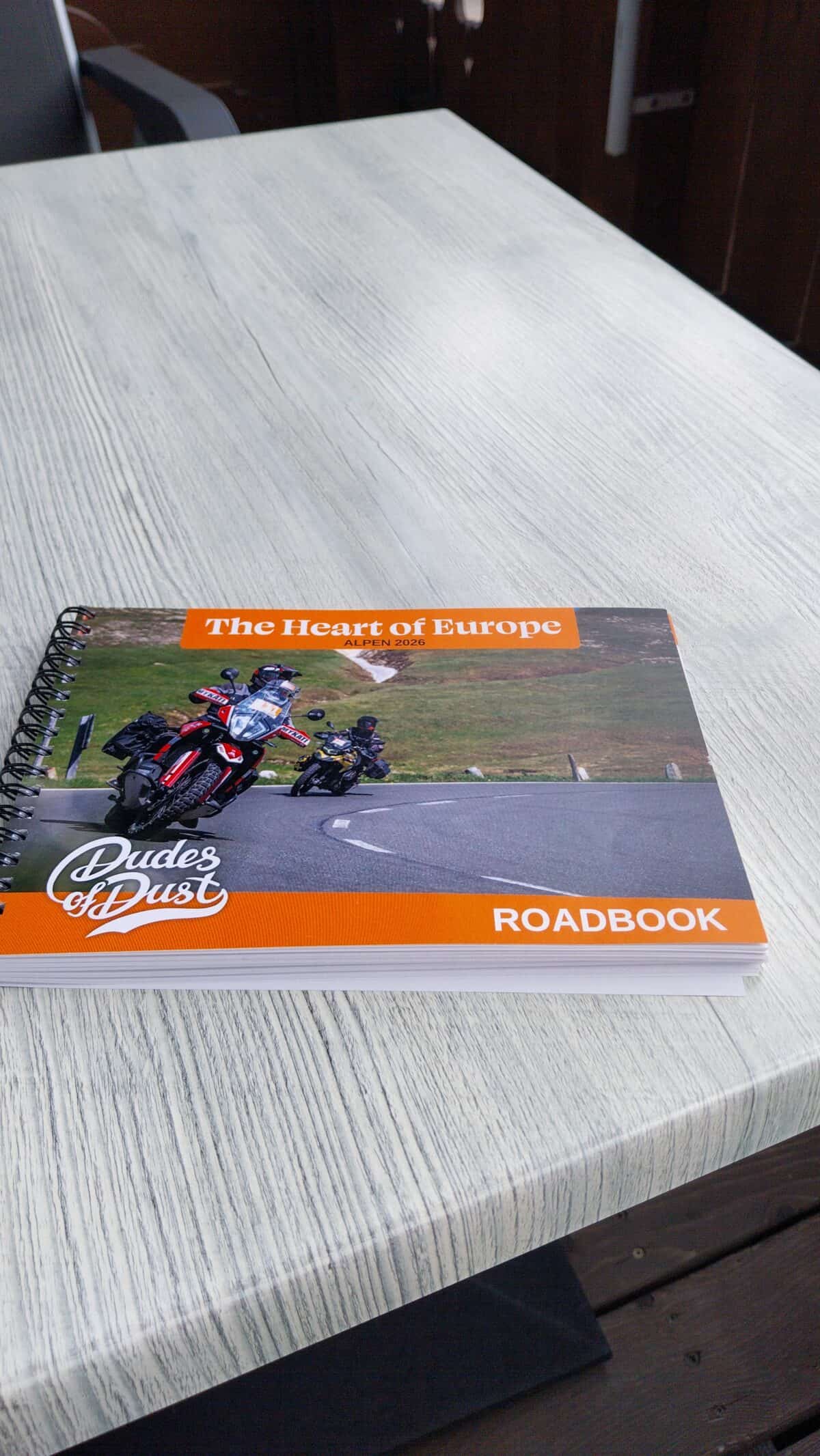 Roadbook fuer die Woche
